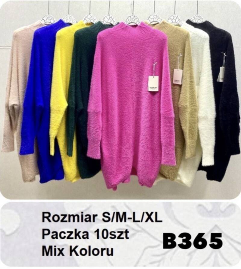 Tuniki damskie Roz S/M-L/XL, Mix Kolor .Paczka 10 szt